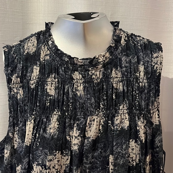 Joie Sleeveless Mini Dress Baltic Print Women’s Size Medium - Picture 3 of 13